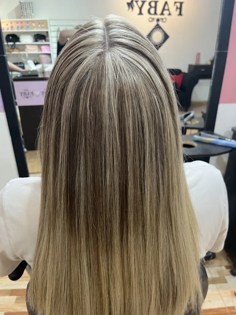 Después — Balayage Natural