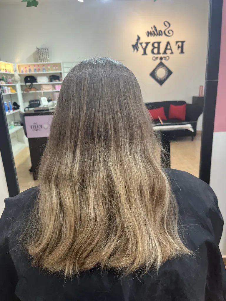 Antes — Balayage Natural