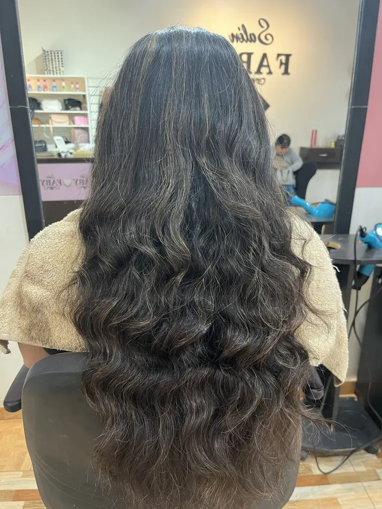 Antes — Balayage & Volumen